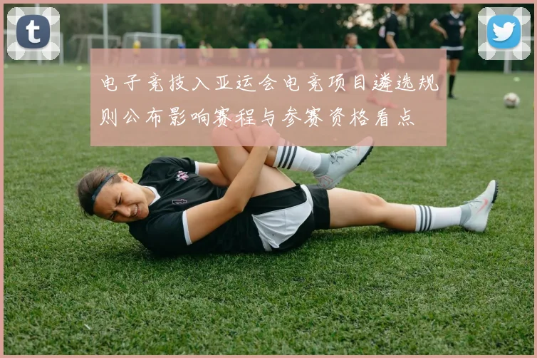 电子竞技入亚运会电竞项目遴选规则公布影响赛程与参赛资格看点