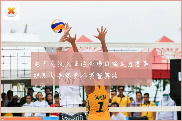 电子竞技入亚运会项目确定后赛事规则与参赛资格调整解读