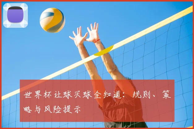 世界杯让球买球全知道：规则、策略与风险提示