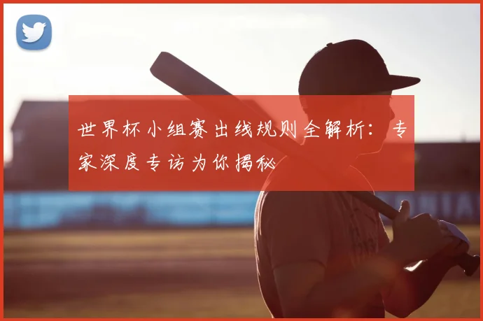 世界杯小组赛出线规则全解析:专家深度专访为你揭秘