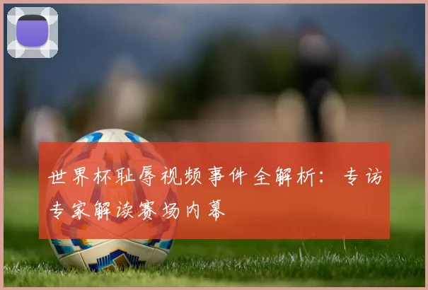 世界杯耻辱视频事件全解析：专访专家解读赛场内幕